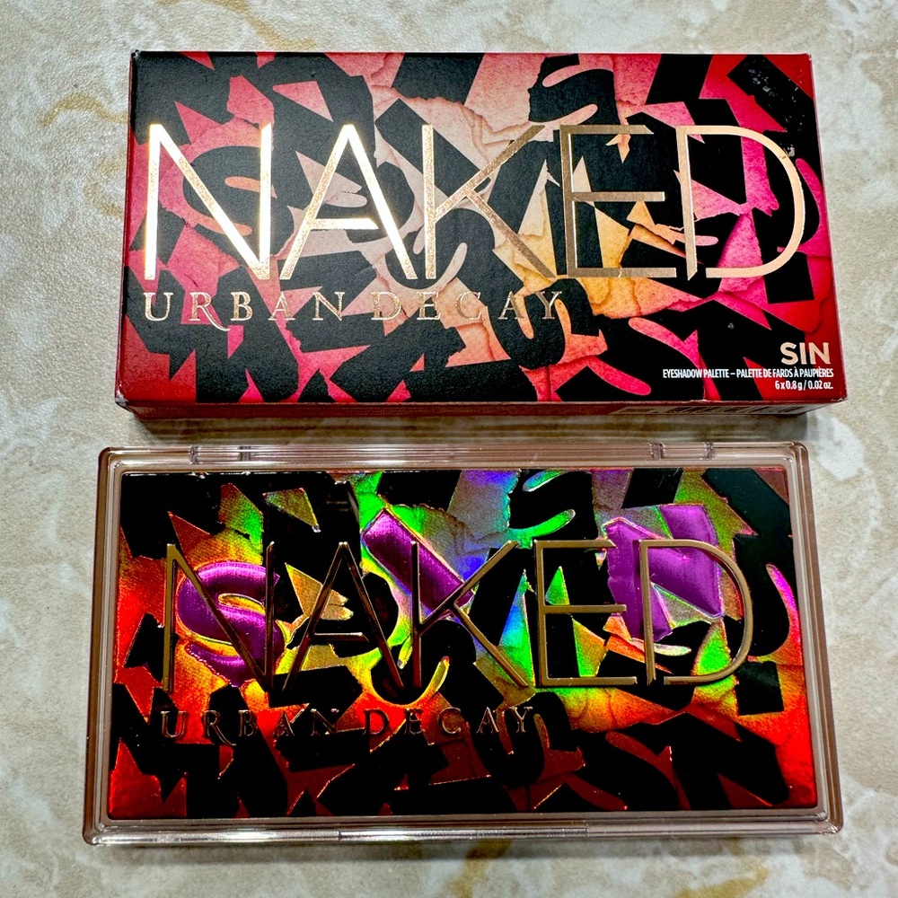 Urban Decay Naked SIN Eyeshadow Palette BNIB